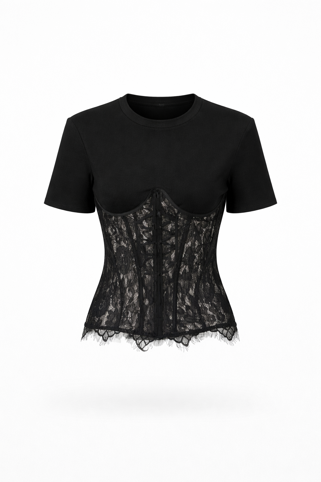 Lace corset top