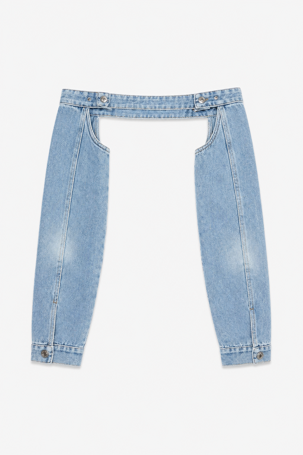 Shrug denim wash