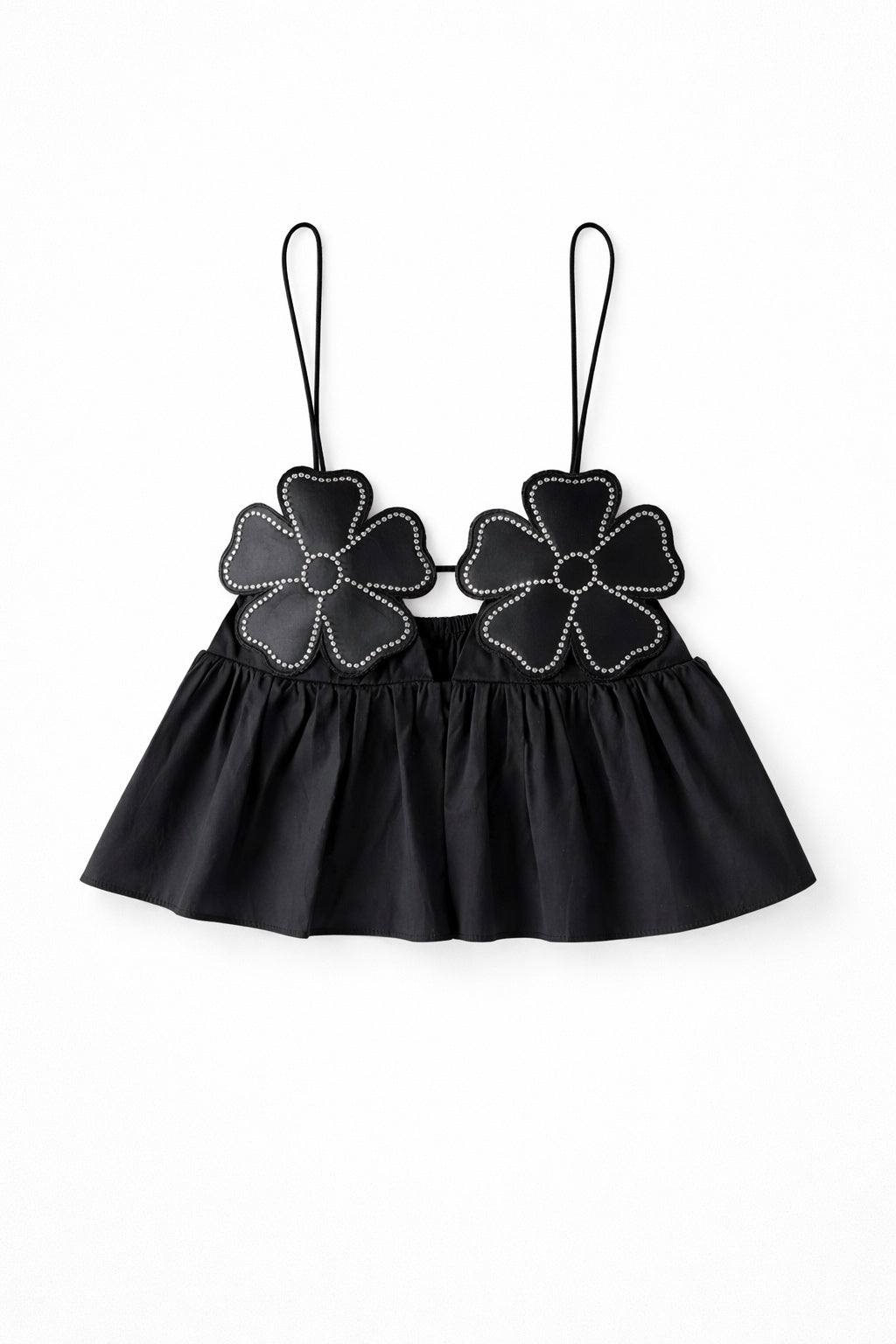 Top peplum jewels